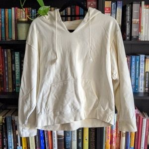 Brandy Melville pale yellow sweatshirt